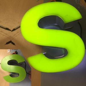 We light up signage. Illuminated 3D channel letters